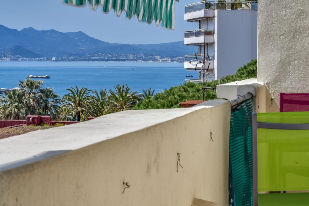 Immogroom - Sea View - Balcony - 5 Min From The Beach - Ac - Wifi Cannes Exterior foto